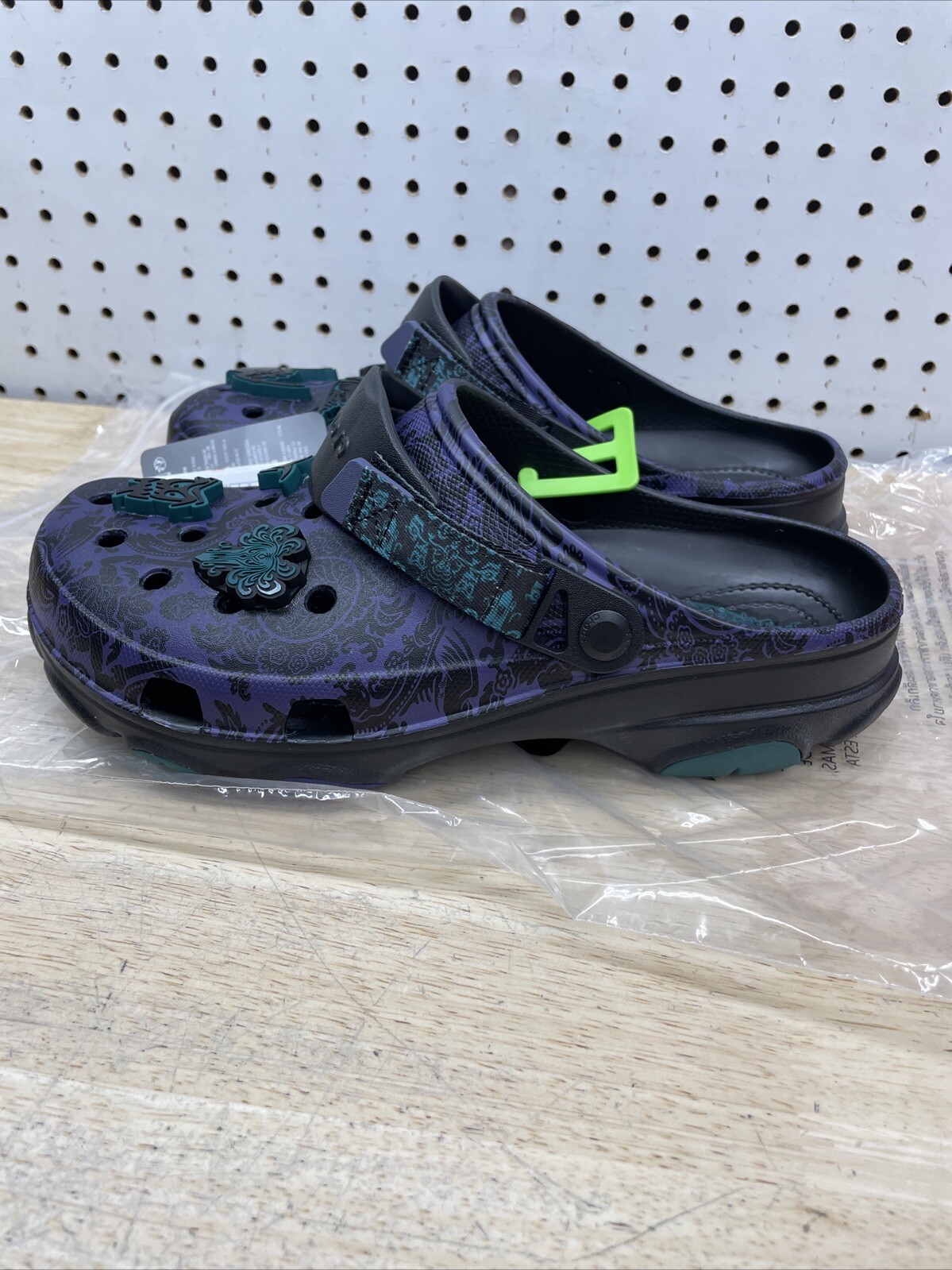 Disney Parks The Haunted Mansion Wallpaper Clogs by Crocs Adult Sizes