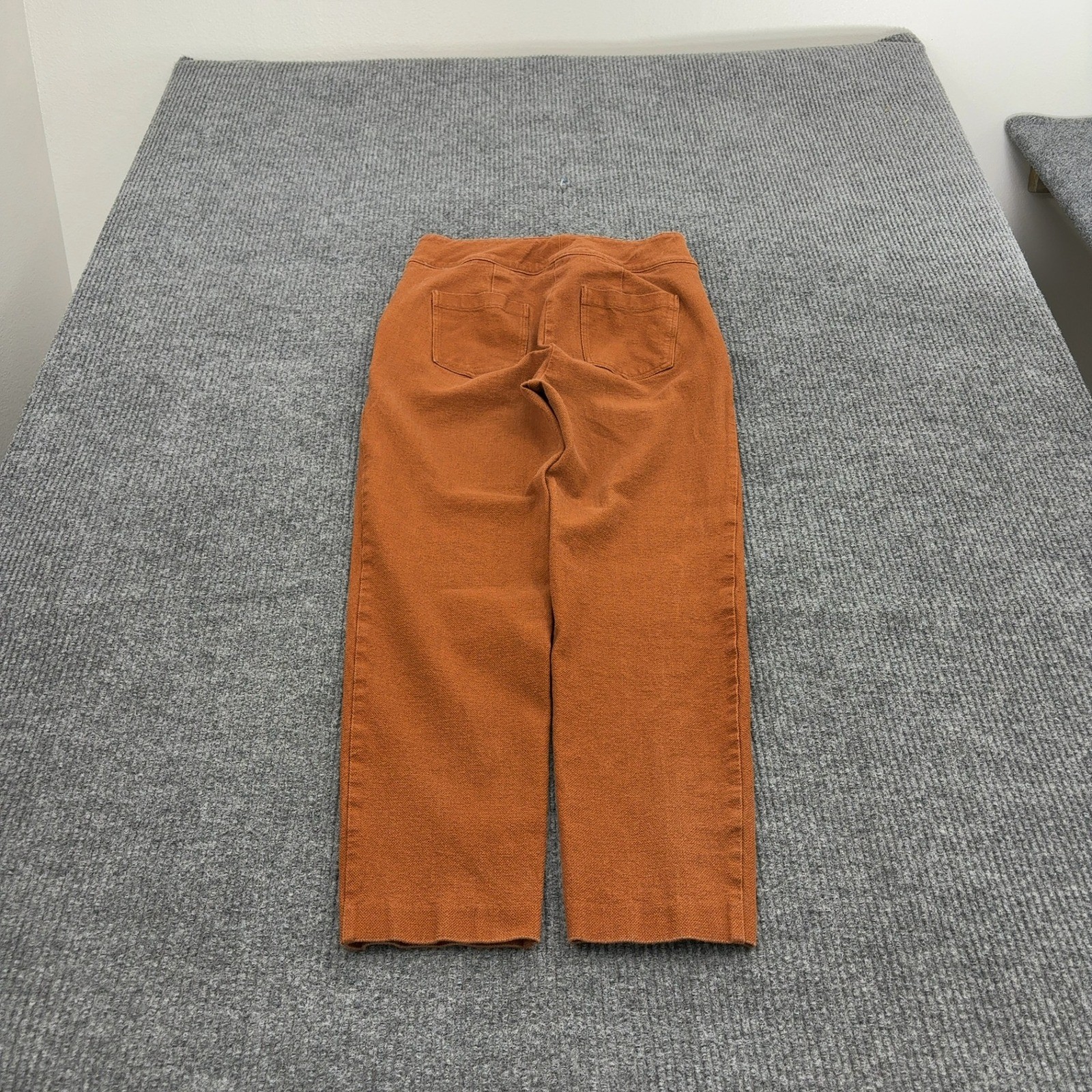 Boden Pants Womens 6R Orange Cotton Blend Straight Leg High Rise Casual Workwear