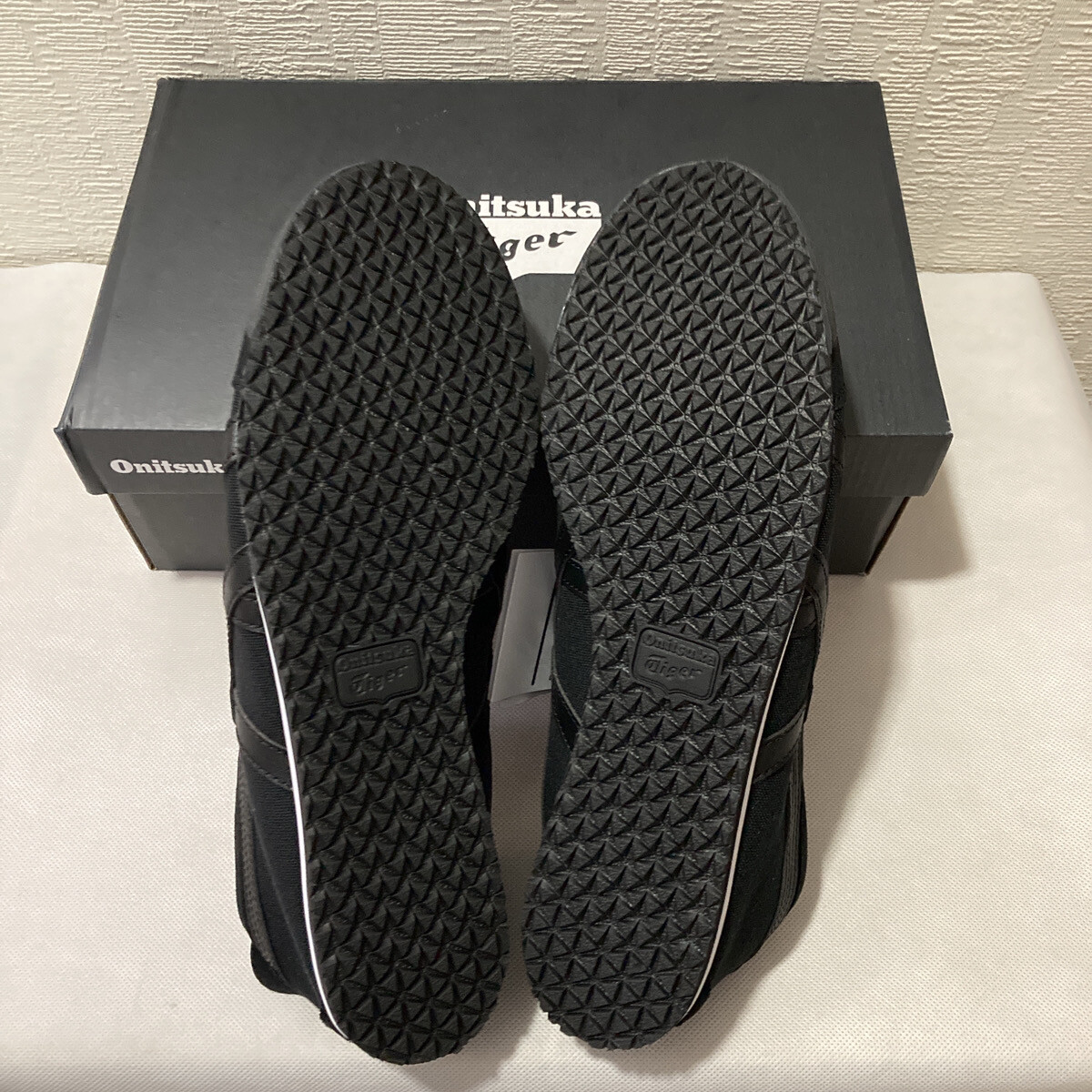 Onitsuka Tiger MEXICO 66 SLIP-ON 1183A360 002 BLACK/BLACK Unisex Shoes US7.5-14
