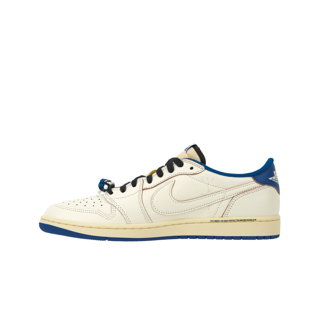 Jordan 1 x Travis Scott x Fragment Retro Low OG SP Sail Military Blue DM7866-10