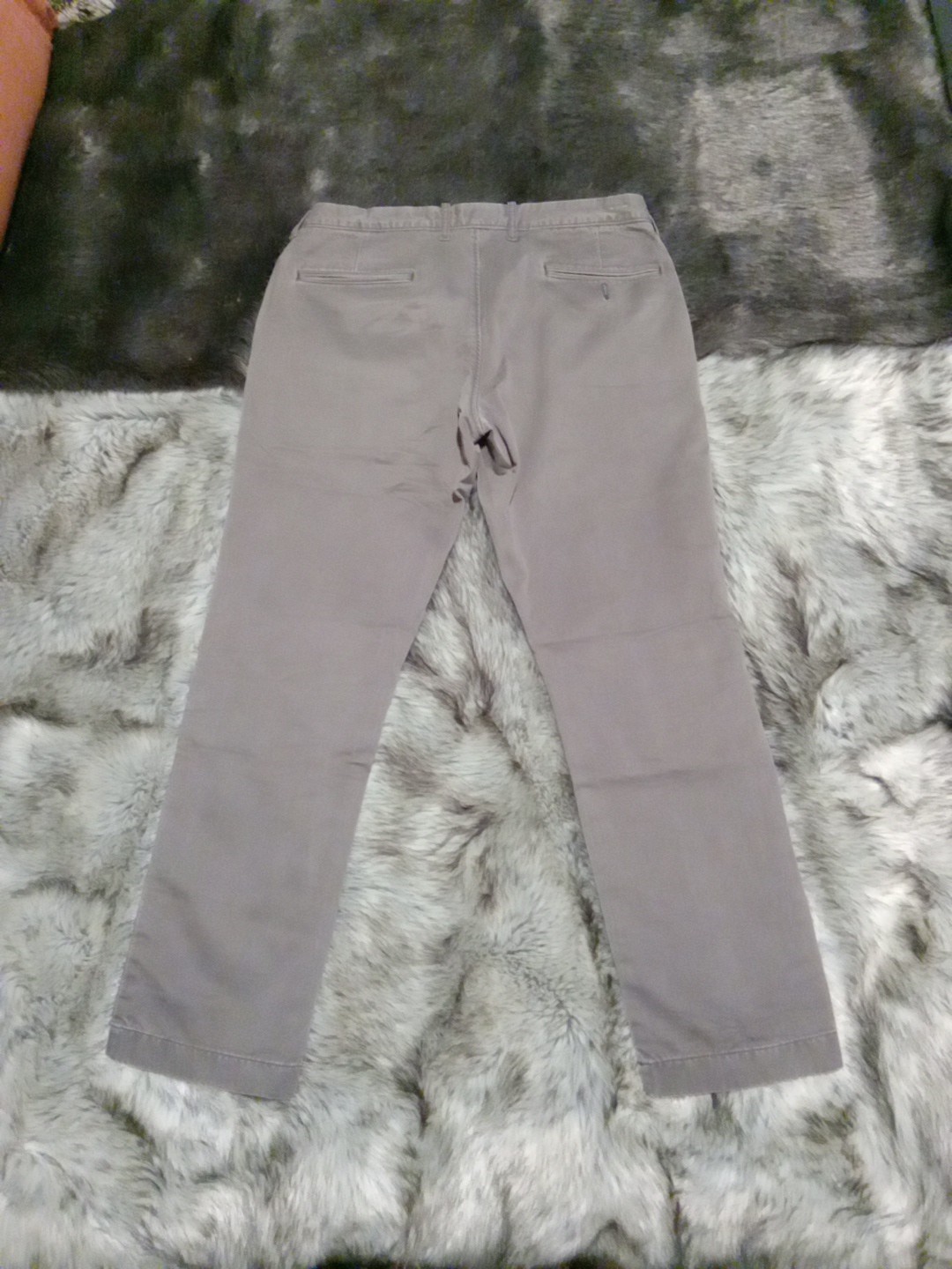 J Crew Broken In 770 Straight 100% Cotton Chino Pants Medium Gray Men 33×30 (29)