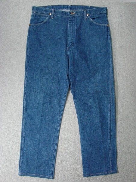 TD11408 USA **WRANGLER** 13MWZ STRAIGHT LEG JEANS 38×36 (msr 37″x31″)