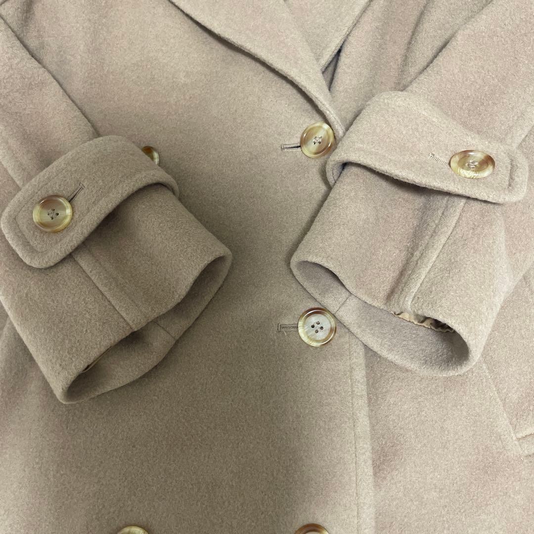 Burberrys long coat camel