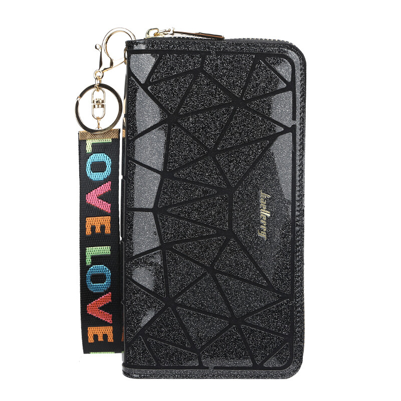 Fashion Womens Wallet Shiny Girls Purse Clutch Coin Pocket Card Holder Organizer