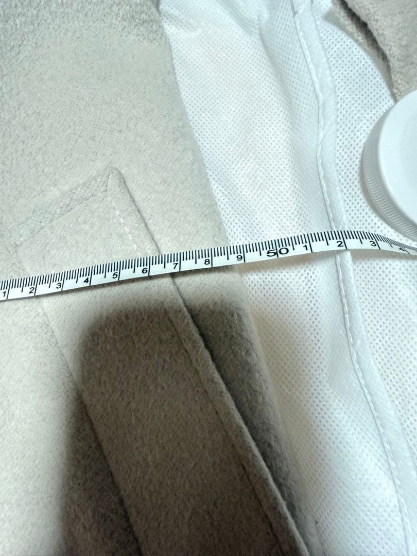 Burberry London Light gray long coat