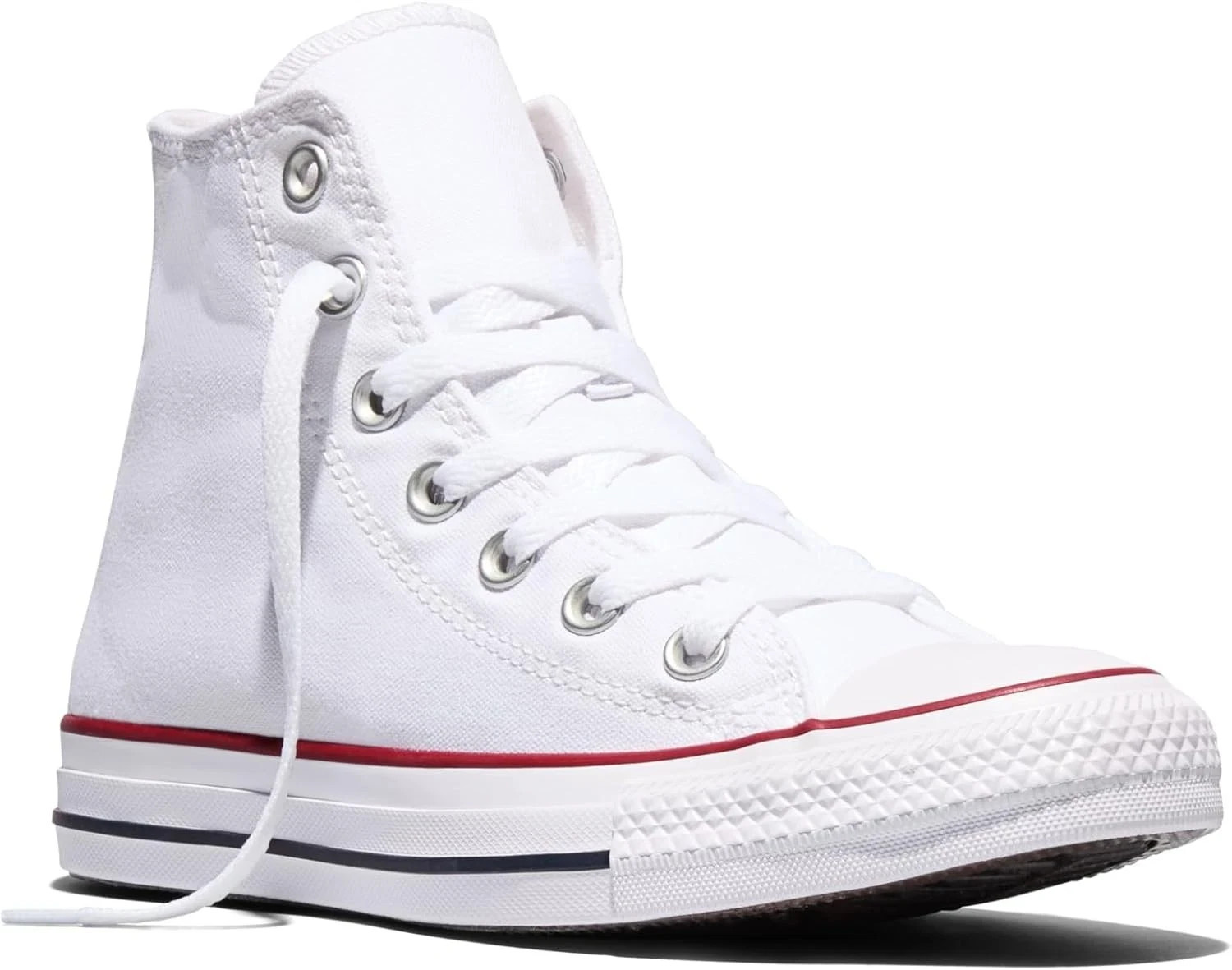 Converse All Star High Canvas Shoes OPTICAL WHITE Sneakers Assorted Sizes