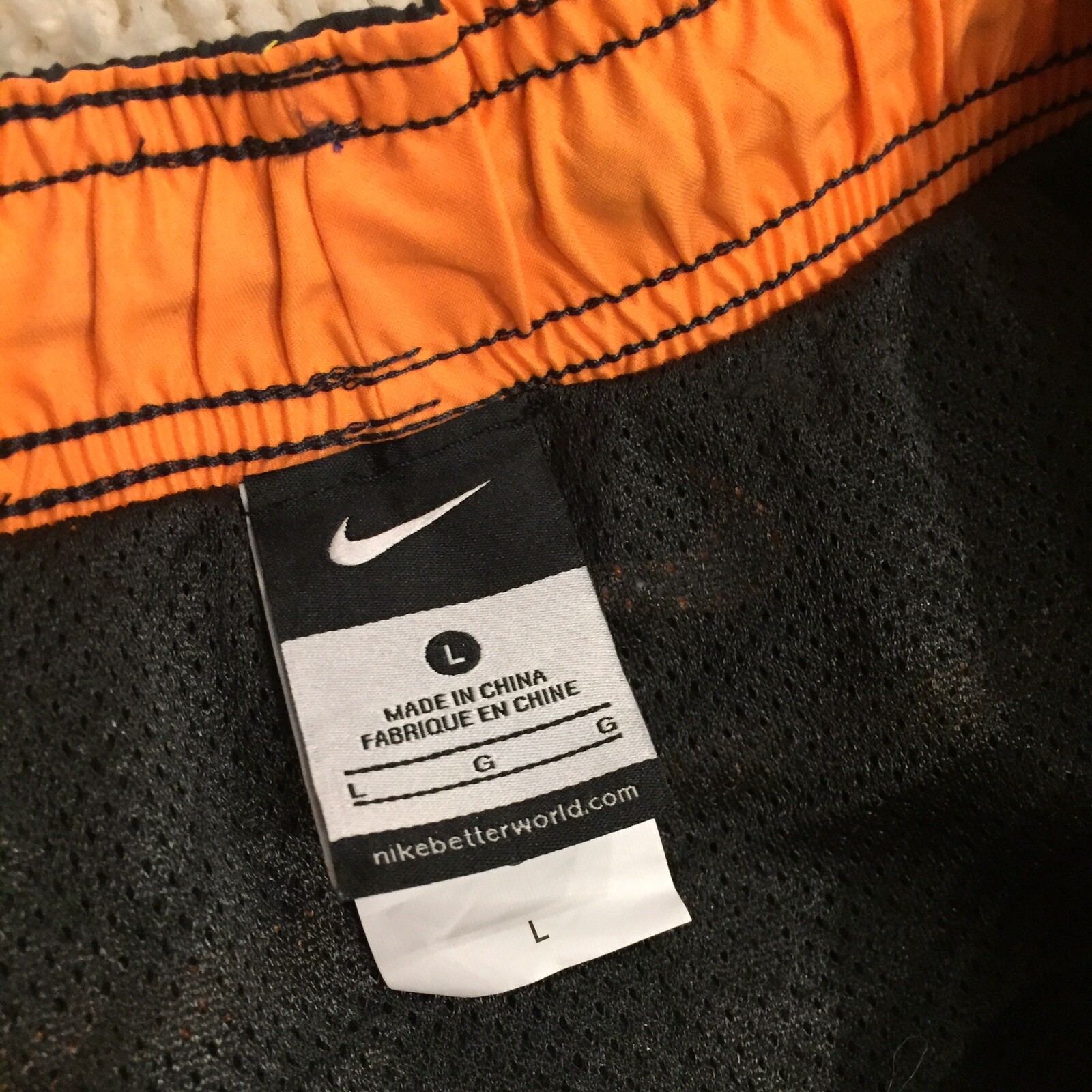 Nike Men’s Core Velocity Volley Shorts Swim Trunks TFSS0250