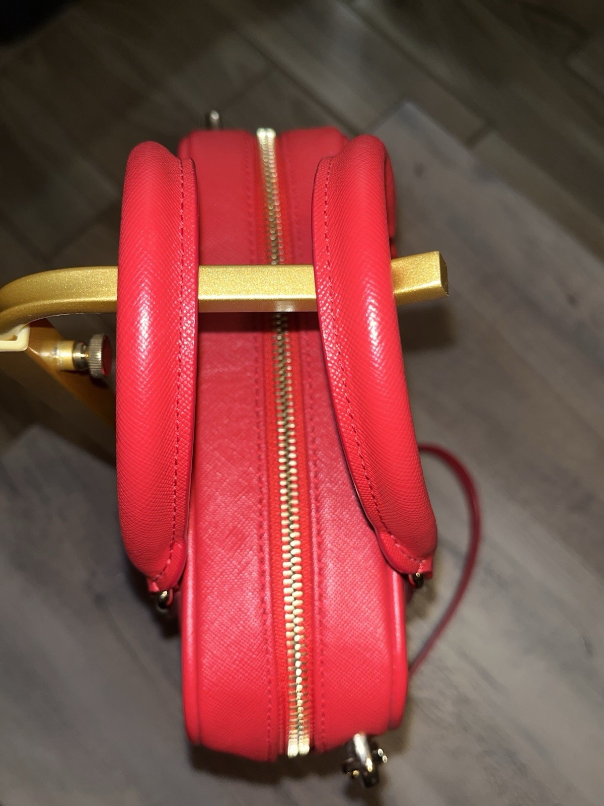 Metrocity Red Satchel Top Handle or crossbody
