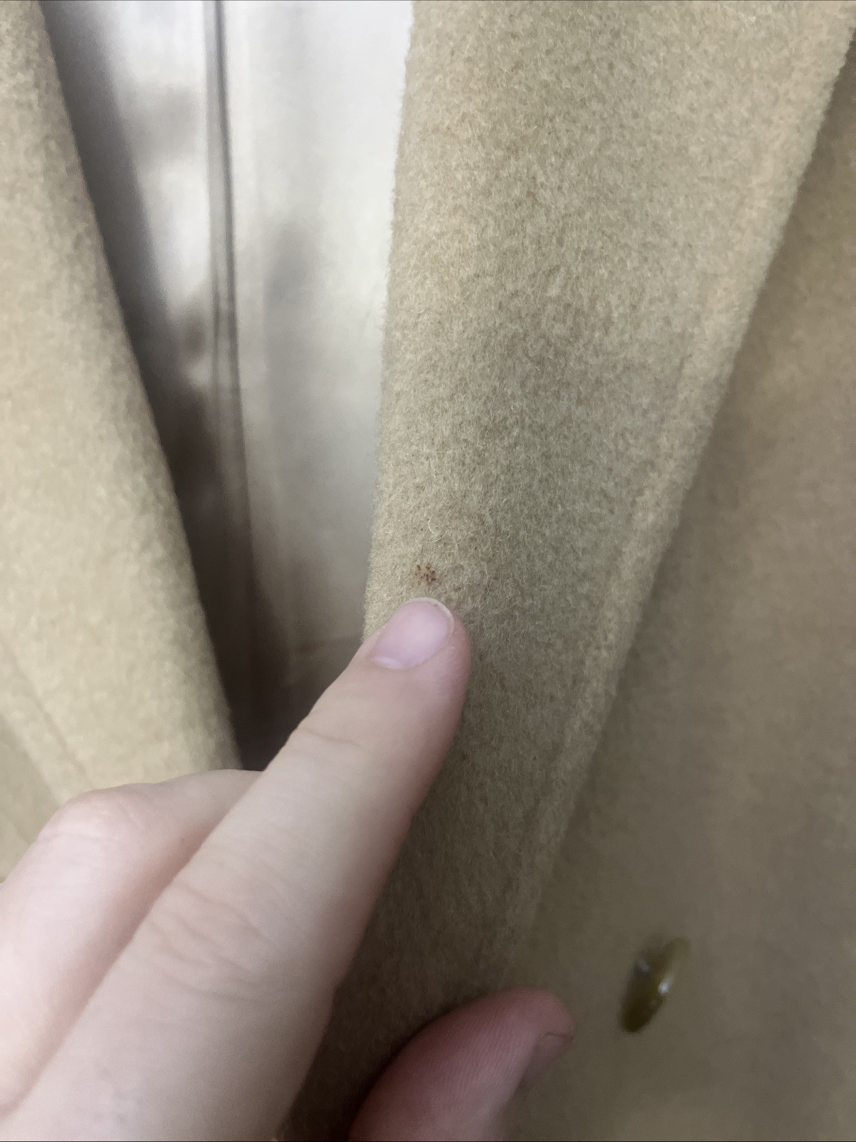 VINTAGE BROOKS BROTHERS MEN’S CAMELS HAIR DOUBLE BREASTED COAT