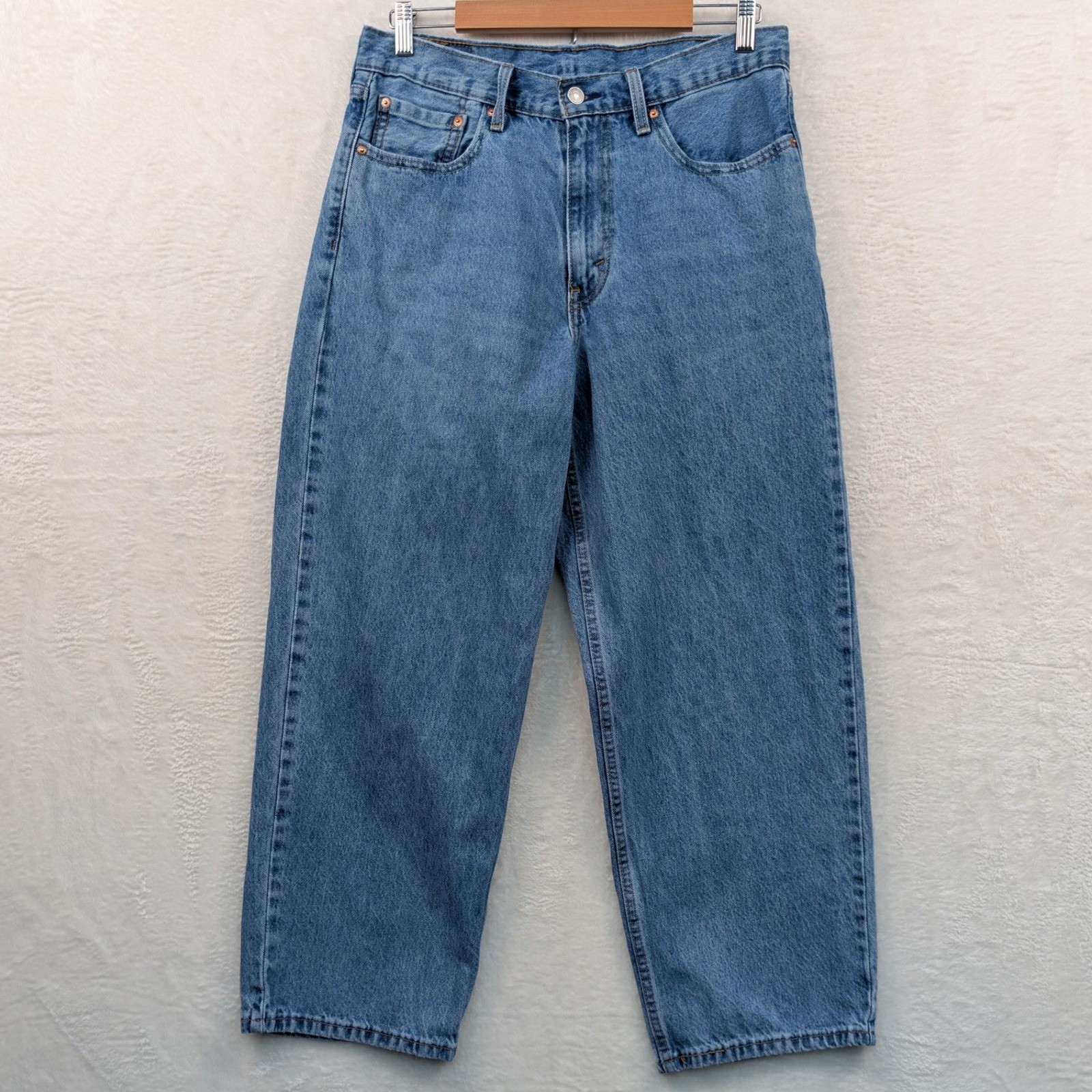 Levi’s 578 Jeans Mens 34×29 Blue Baggy Loose Fit Skate Streetwear Grunge Red Tab