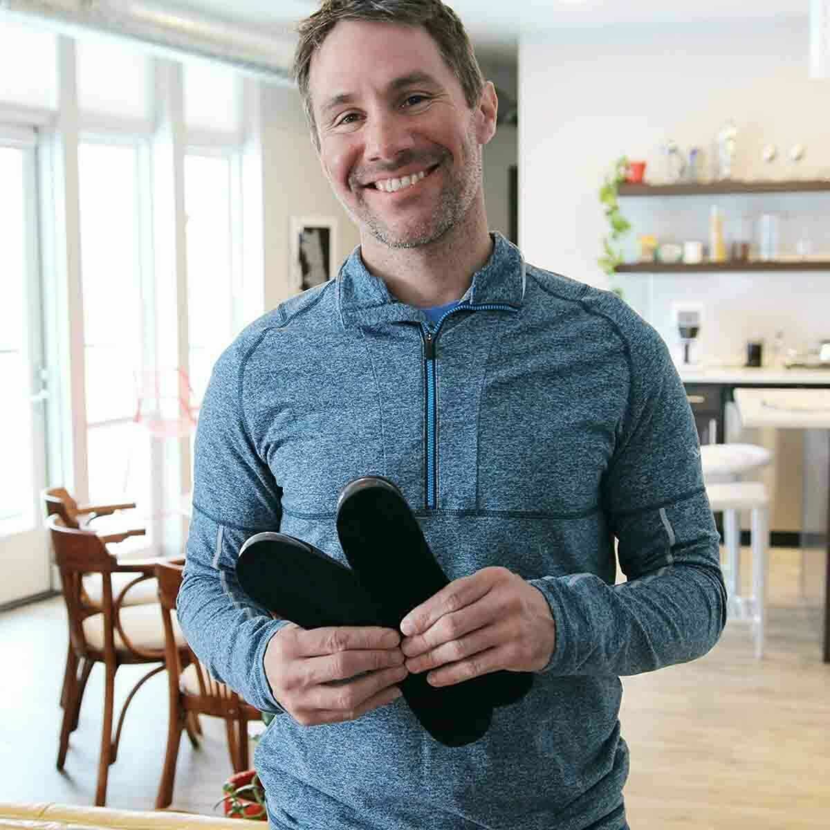 7cm 3-layer adjustable height booster insole heightening insole For Sneakers