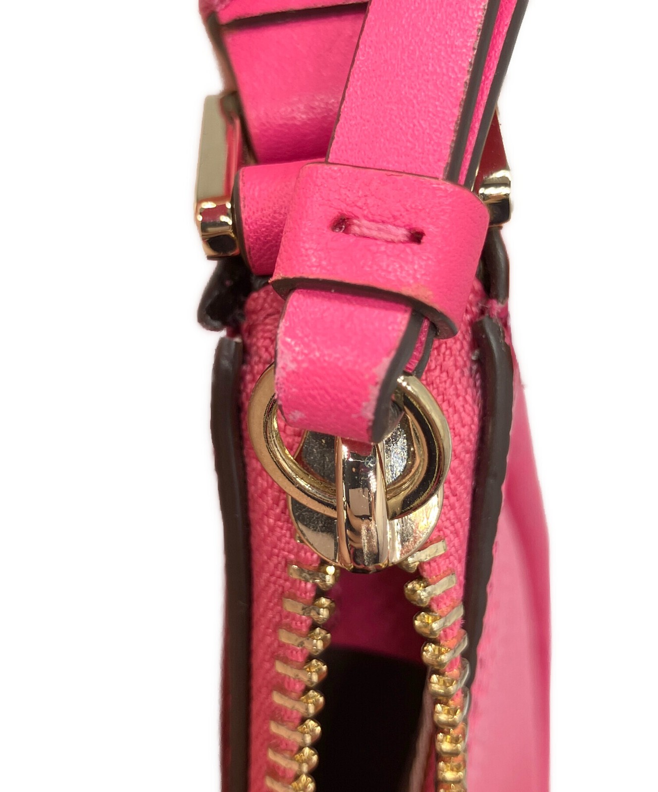 KATE SPADE Small shoulder bag PXR00473 Leather Tassel Pink Authentic From Japan