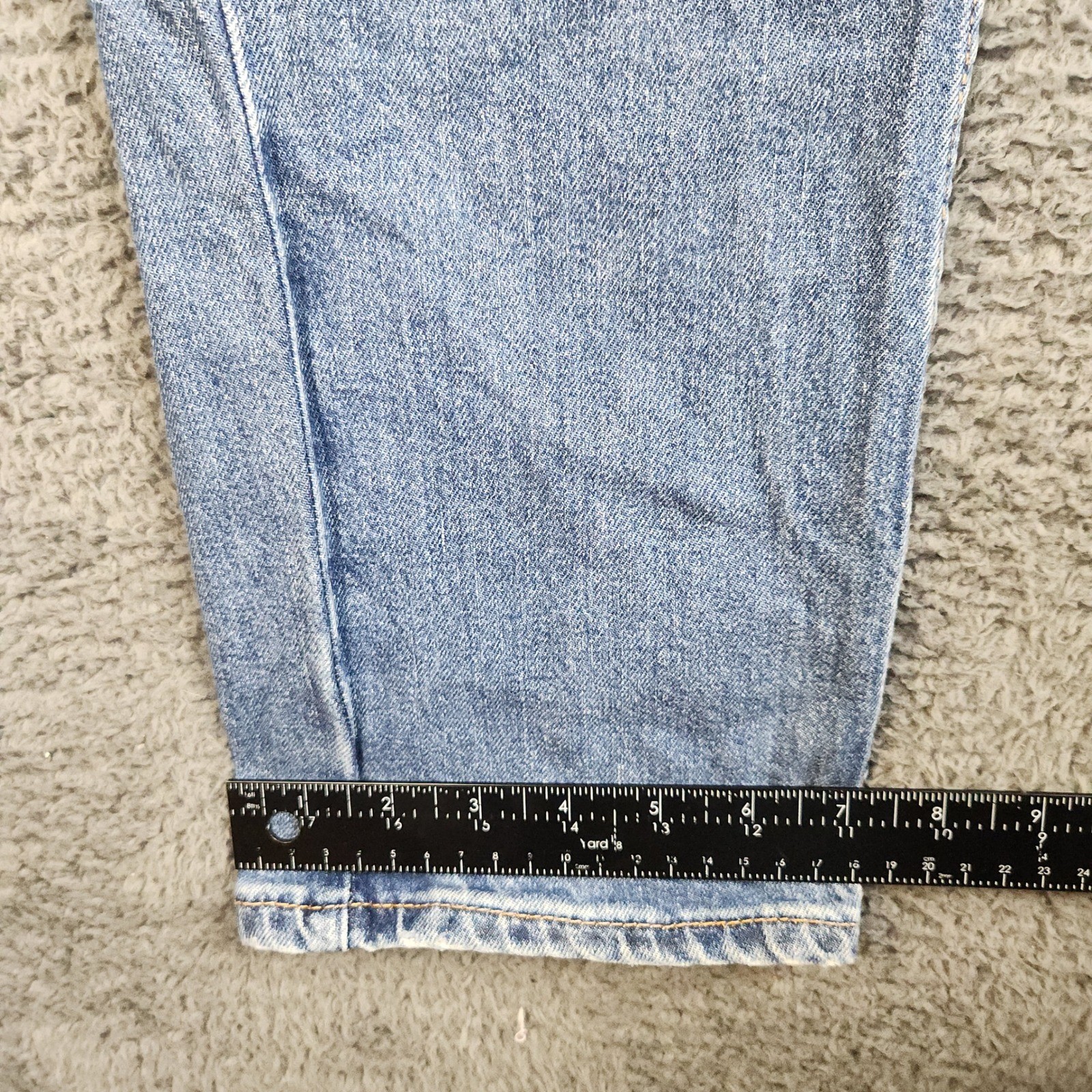 Levi’s 513 Slim Straight Jeans Mens Size 30×32 Blue Stretch Slim Seat Thigh