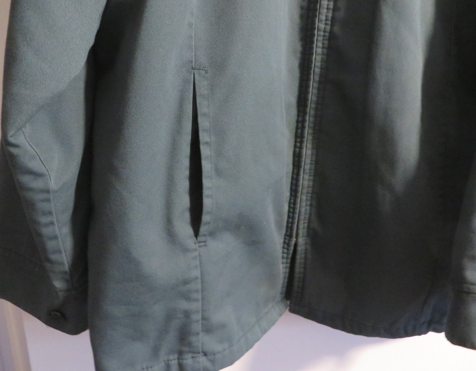 Work Jackets Used Uniform Cintas Unifirst Red Kap Insulated Lined Panel Coat