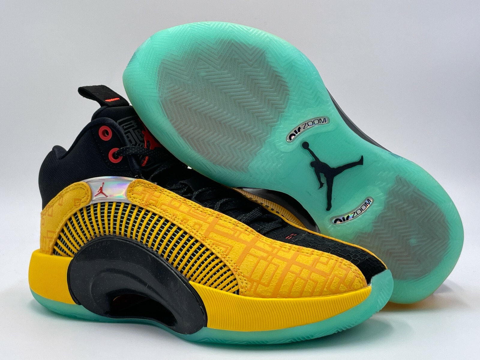 NIKE AIR JORDAN XXXV FC PF YELLOW/BLCK [DD3044 700] US MEN SZ 5