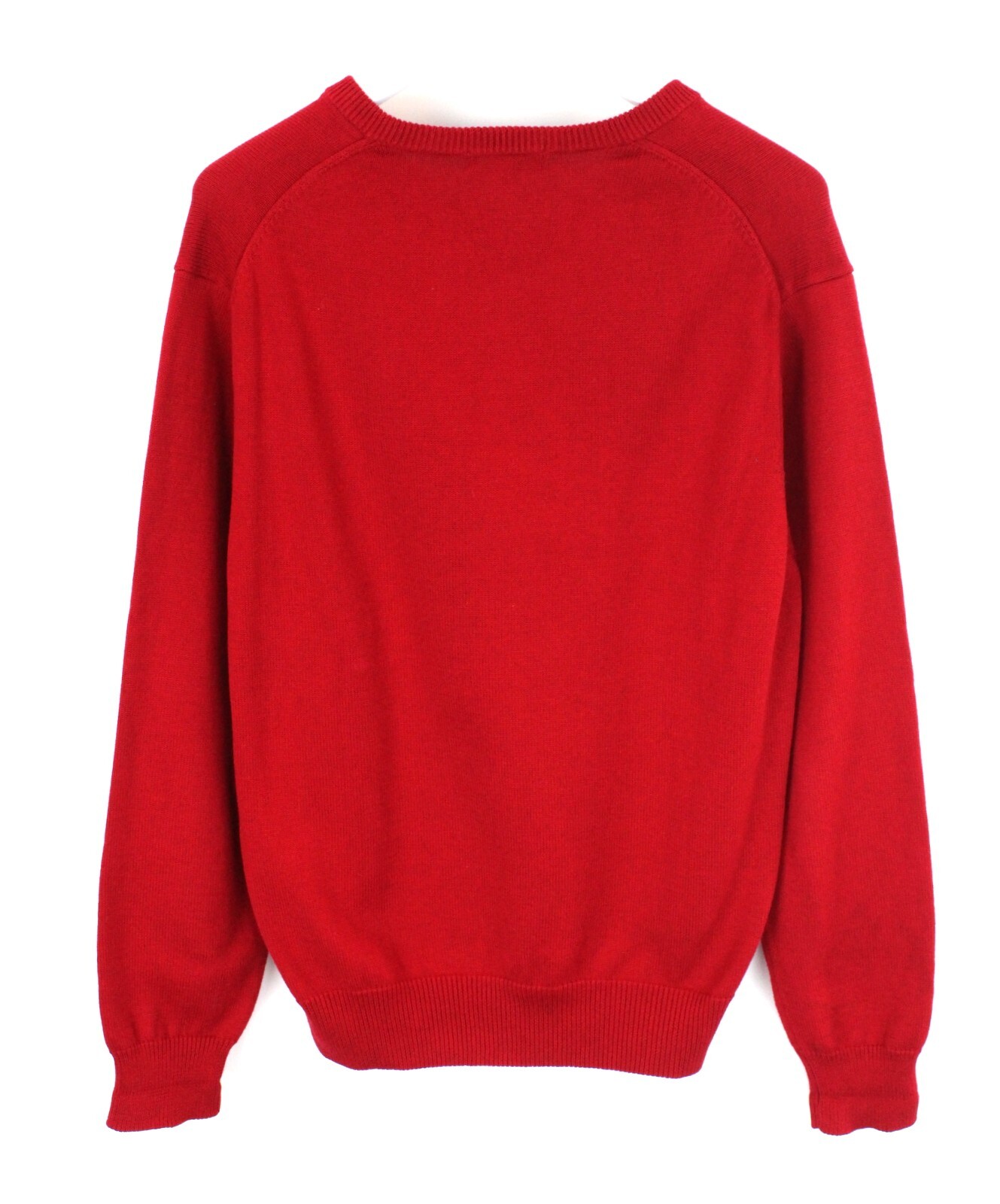 GANT Jumper Mens M (MEDIUM) V-Neck Red Pullover Sweater