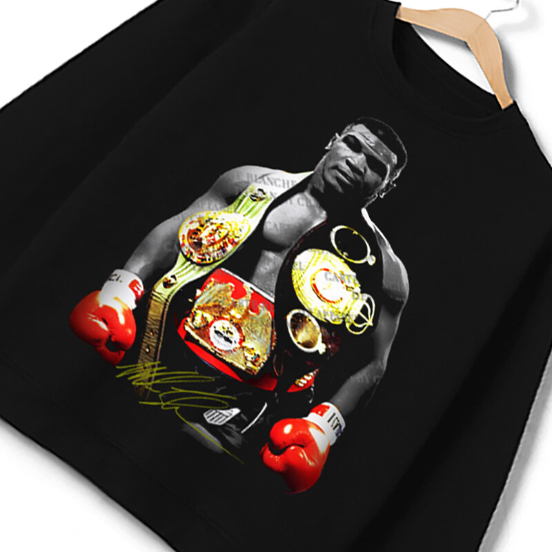 Mike Tyson Undisputed World Heavyweight Champion Vintage Graphic Sweatshirt