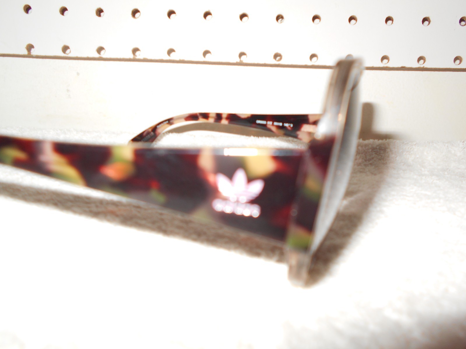 ADIDAS OR0033 TORTOISE FRAMES OVERSIZED WOMENS BLACK LENS SUNGLASSES B2