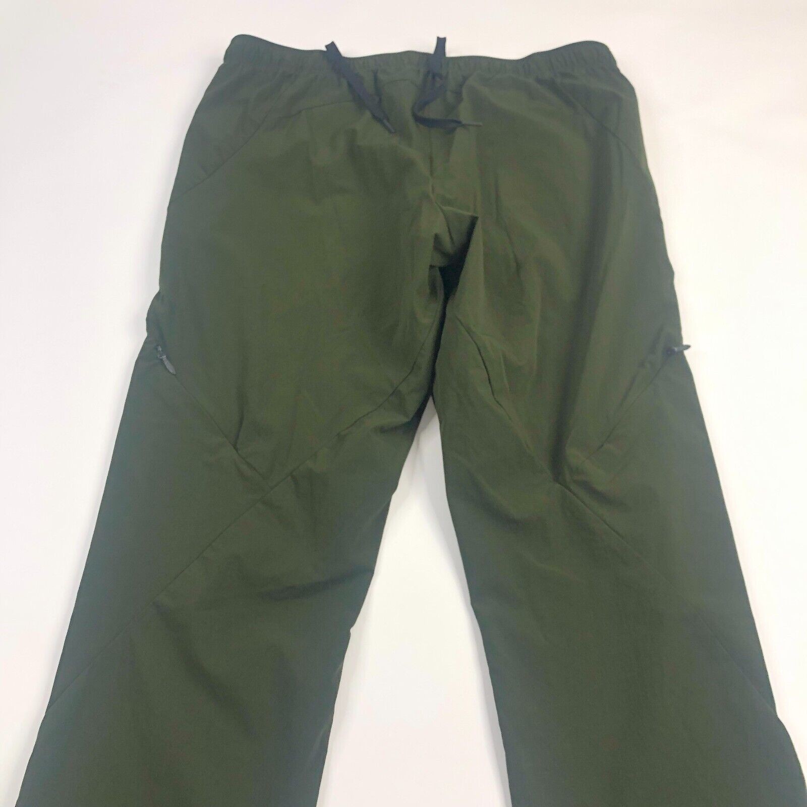 Paskho Lightweight Casual Green Outdoor Tech Pants Large (36×27) Zipper Pockets