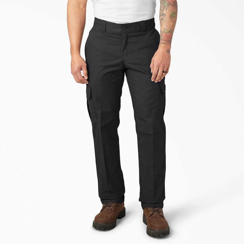 Dickies Men’s WP595 Flex Regular Fit Cargo Pants Straight Leg Work Pants