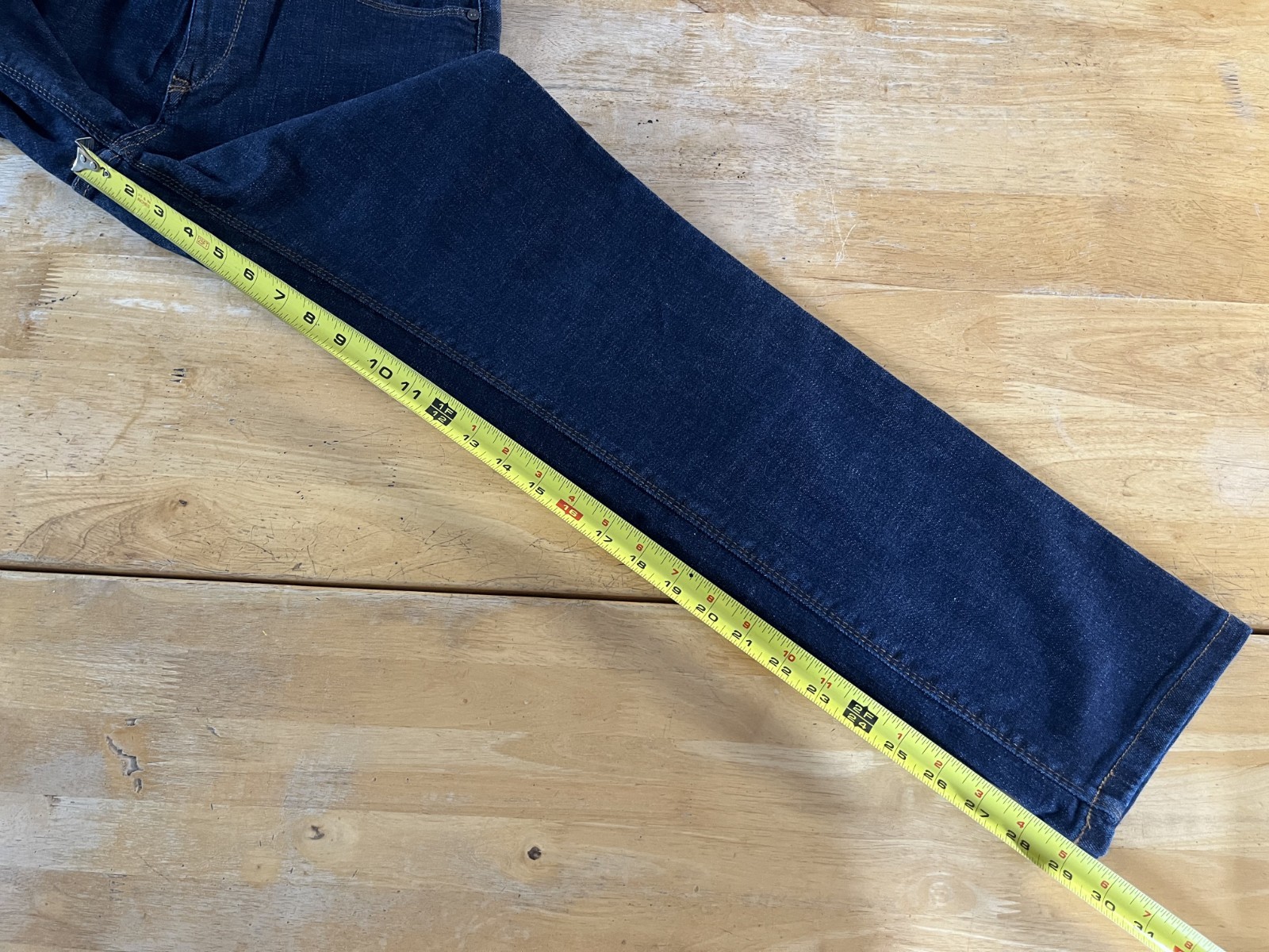 Mott & Bow Mens Slim Size 29 x30 Dark Wash Blue Jeans A01