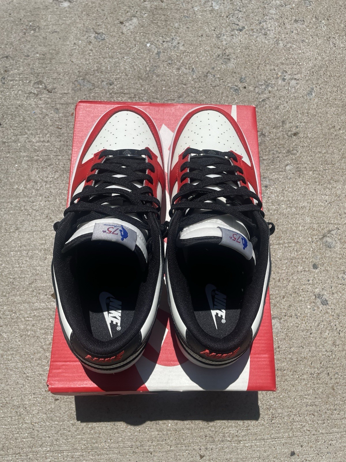 Size 10 – Nike Dunk Low EMB x NBA 75th Anniversary – Bulls 2021