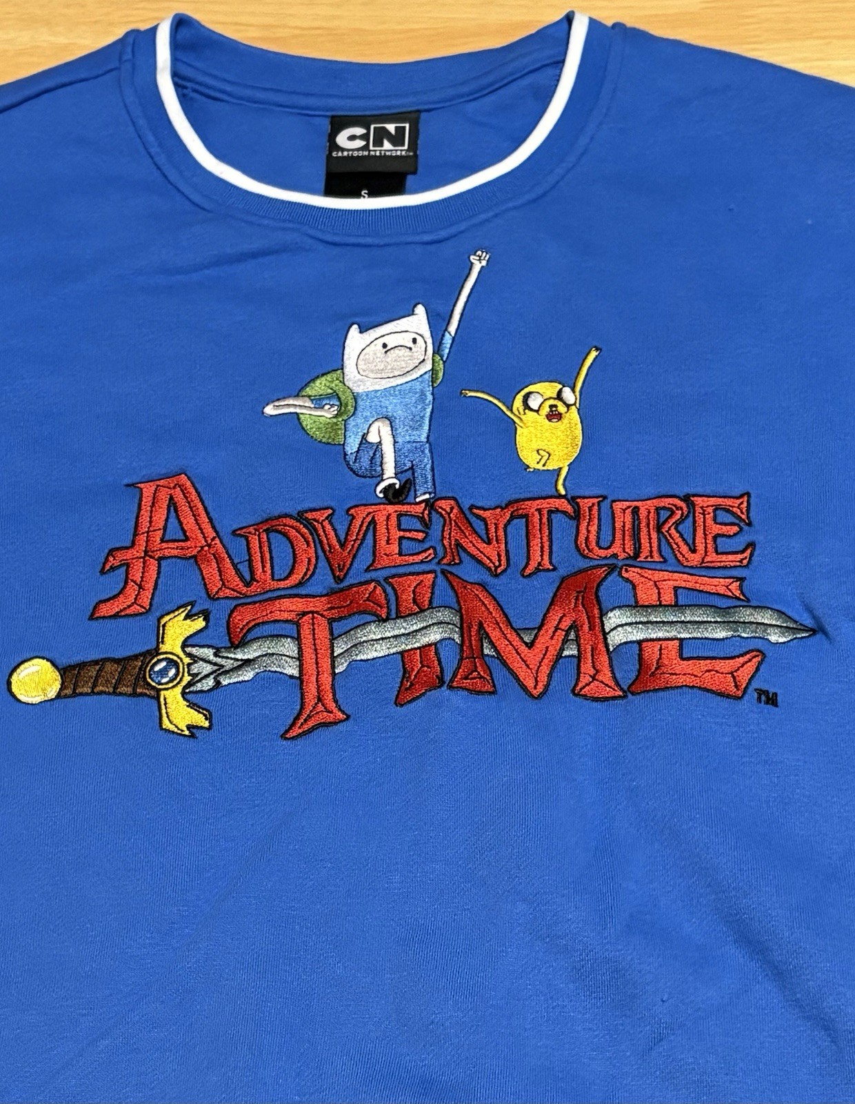 Adventure Time Boxlunch Crewneck Sweatshirt Unisex Small Cartoon Network