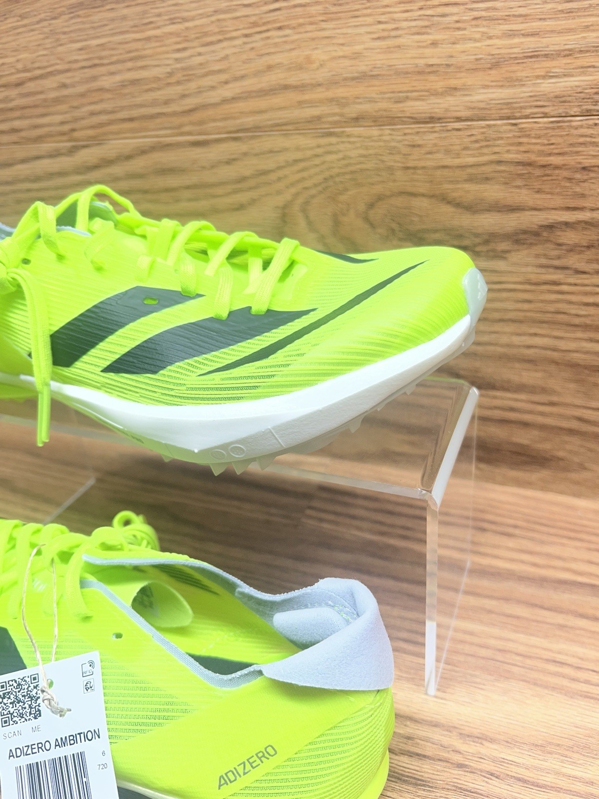 Adidas Adizero Ambition Lucid Lemon Black Track & Field IH5798 Mens Size 6.5 New