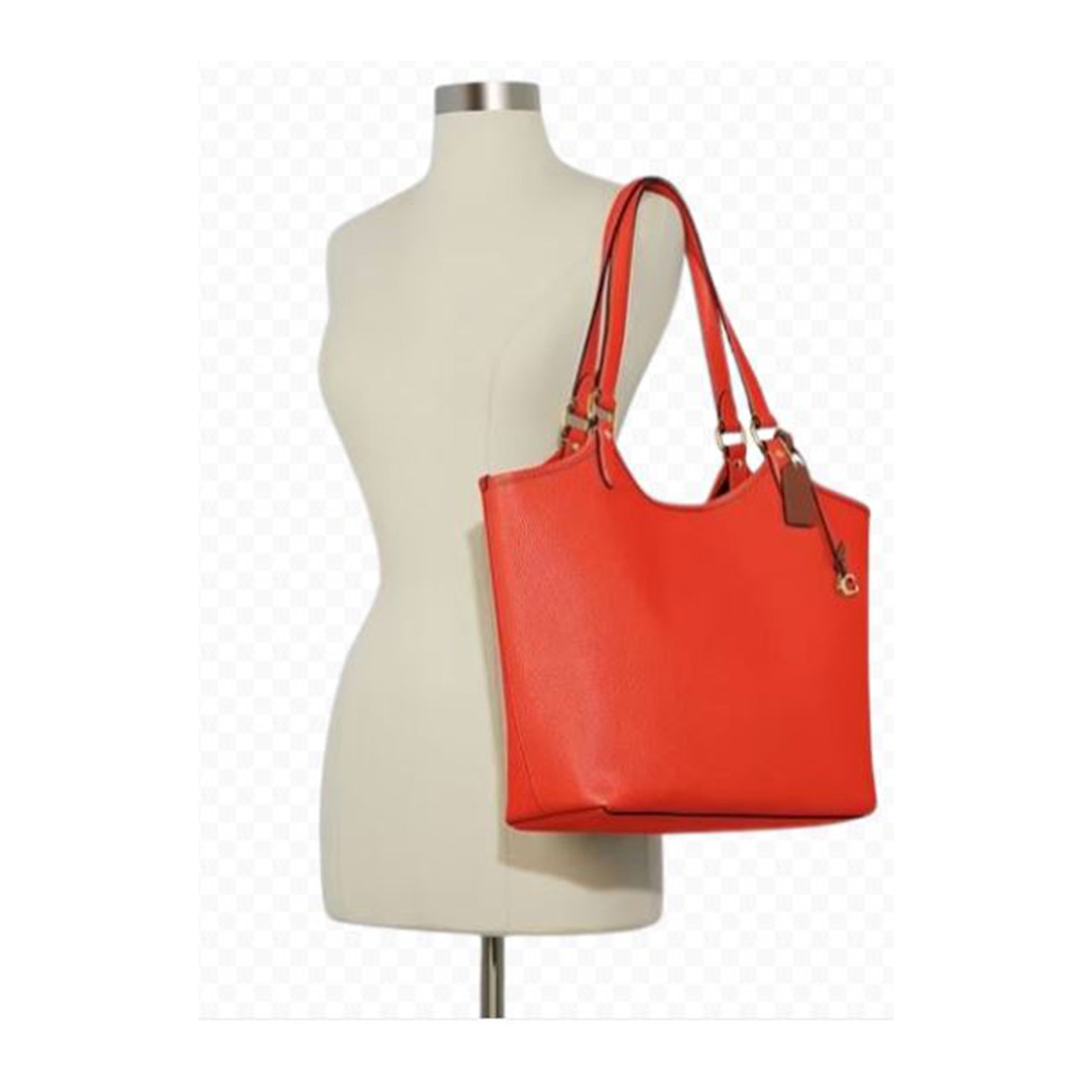 Coach Day Tote – B4/Sun Orange C6337-B4B4D