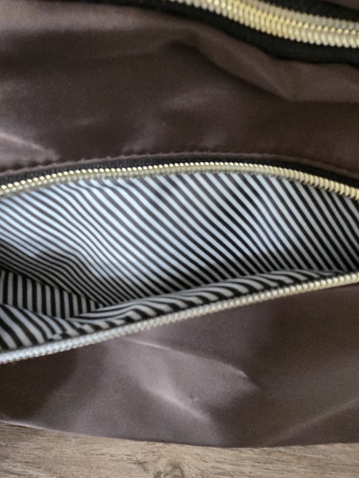 Kenneth Cole Reaction “Sophie”size M Backpack Chocolate Brown, 15″Laptop Sleeve