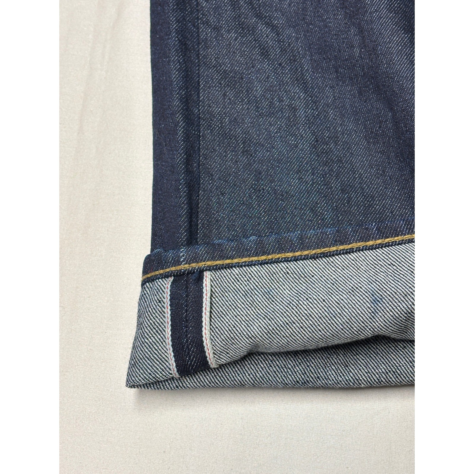 COS Regular Straight Leg Mid Rise Jeans Mens 29/30 Indigo Selvedge 100% Cotton