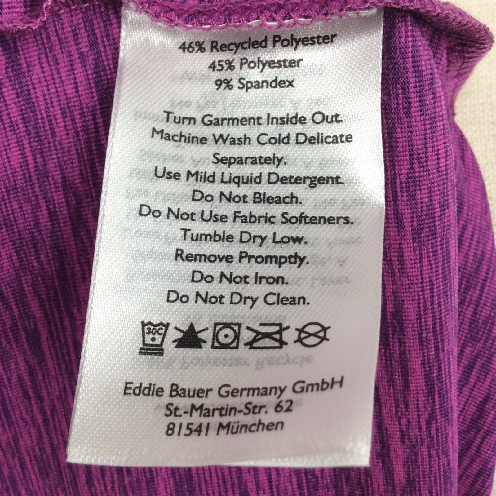 NWT Eddie Bauer Women’s Resolution High Neck Tank Top Plus Size 2X Purple