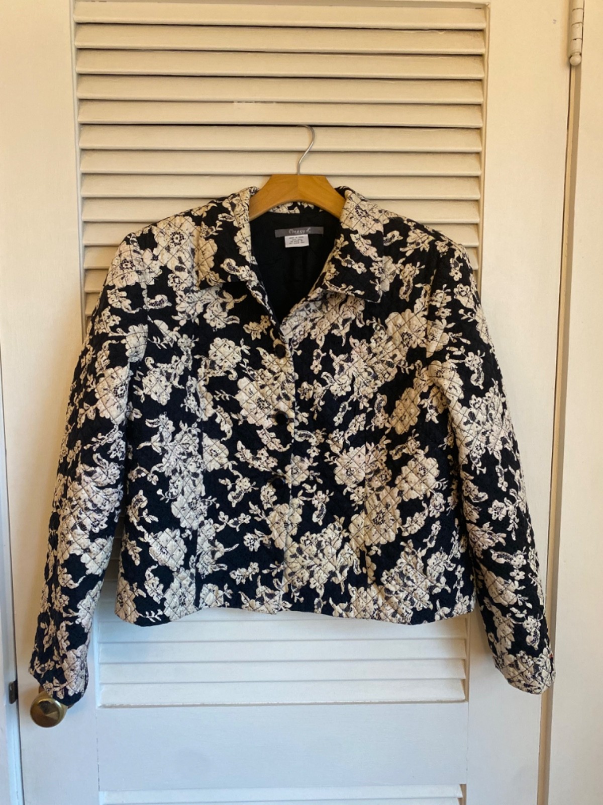 Maggy L Vintage Silk Quilt Jacket
