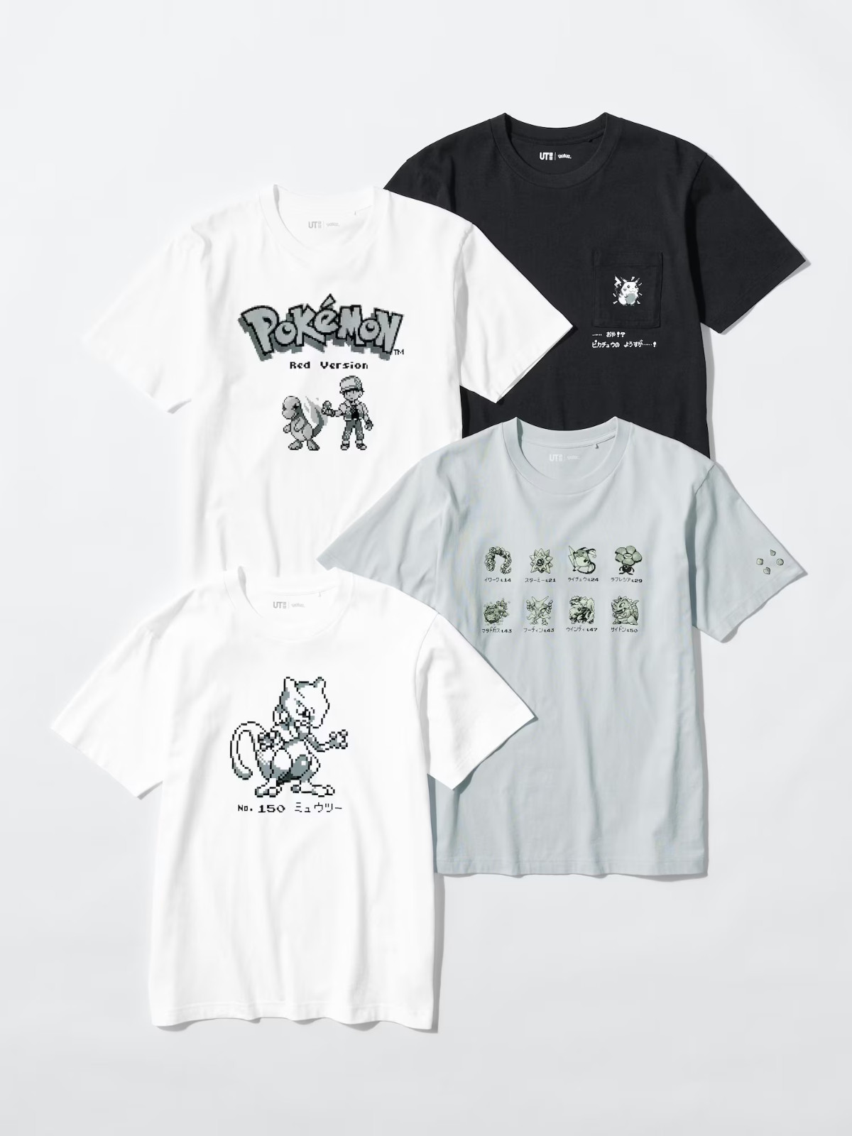 UNIQLO Pokémon 30th Anniversary UT Collection 4-Shirt Set Japan Limited 2026 PSL