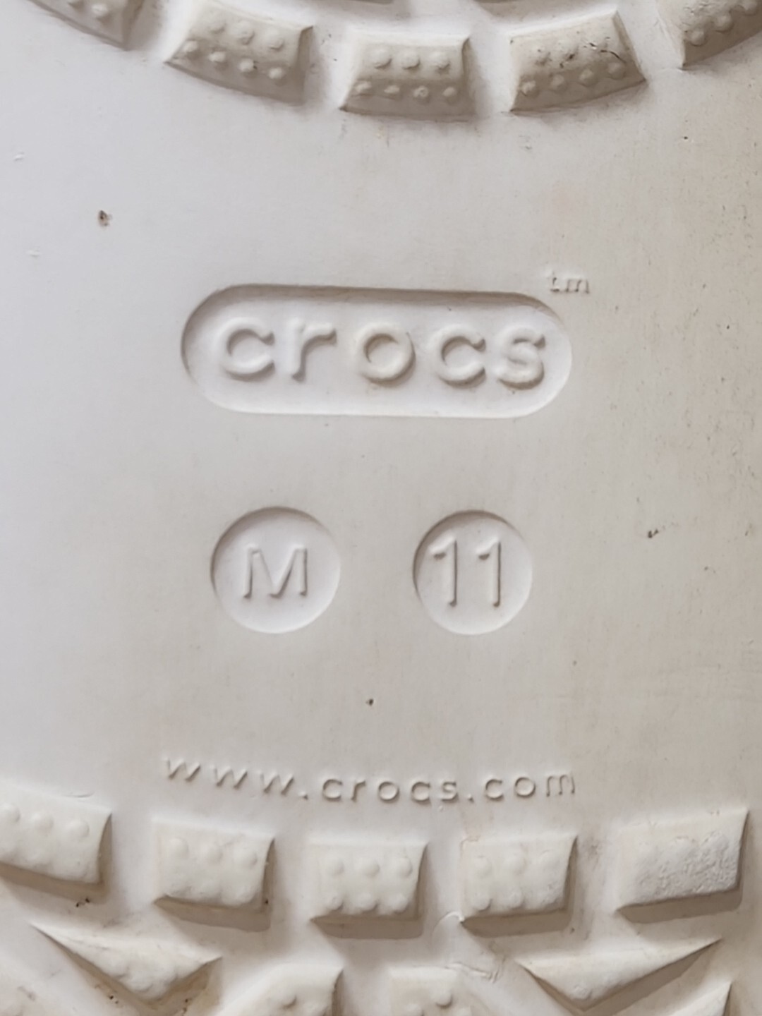 Crocs White Bayaband Flip Flops Sandals – Men’s Thong Style Size 11