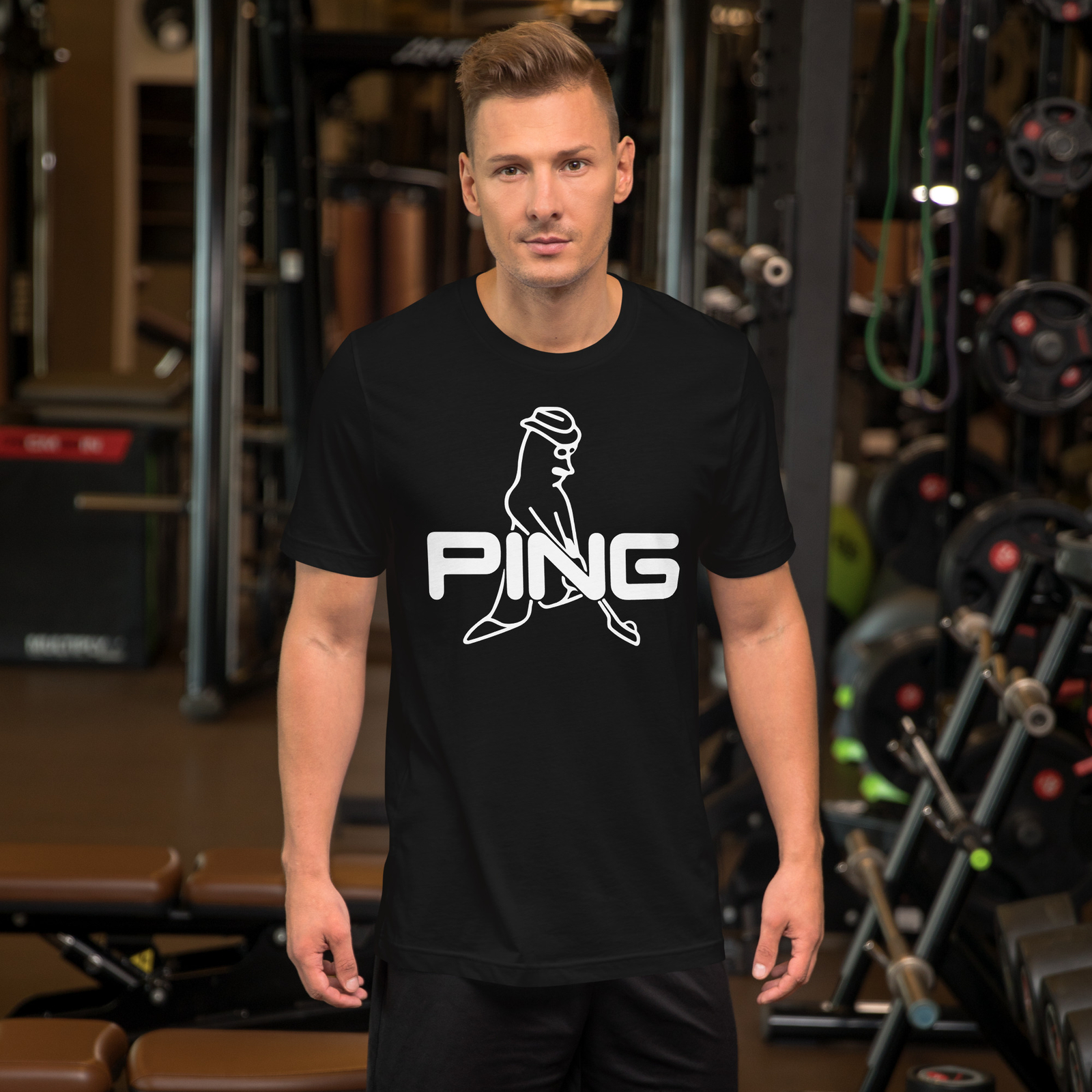 Ping Golf-Inspired Logo Tee for Men & Women S-5XL – New Arrival