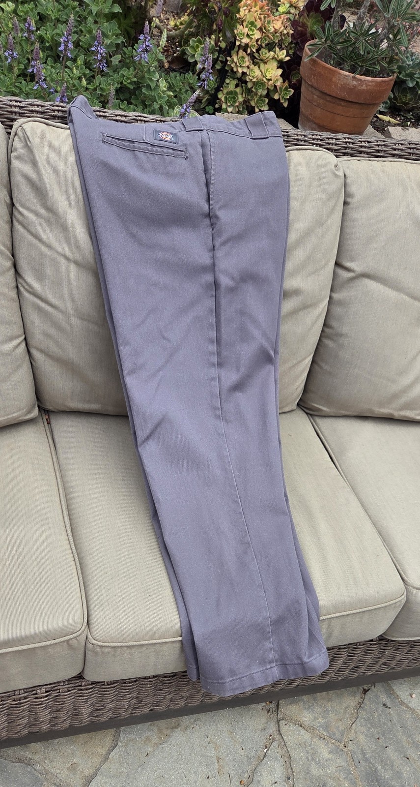 Men’s DICKIES Original Fit 874 Work Pants Grey 36X30