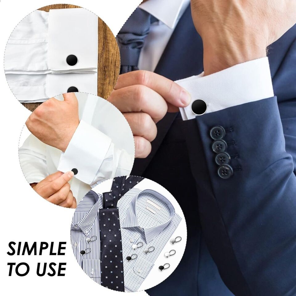 20x Extender Button Set Includes Elastic Waist Button and Comfy Collar Extender