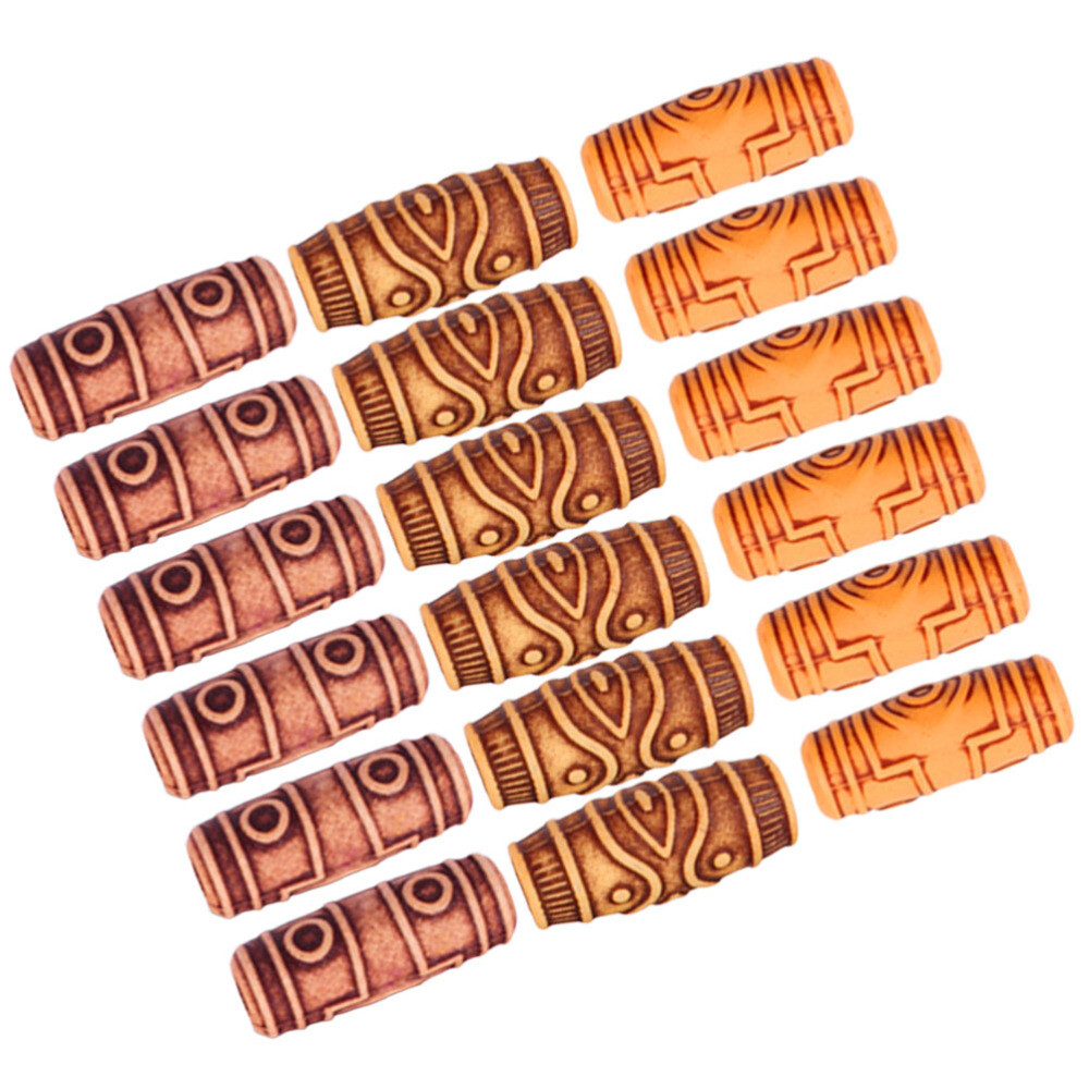 60PCS Dreadlocks Hair Braid Rings Aluminum Hair