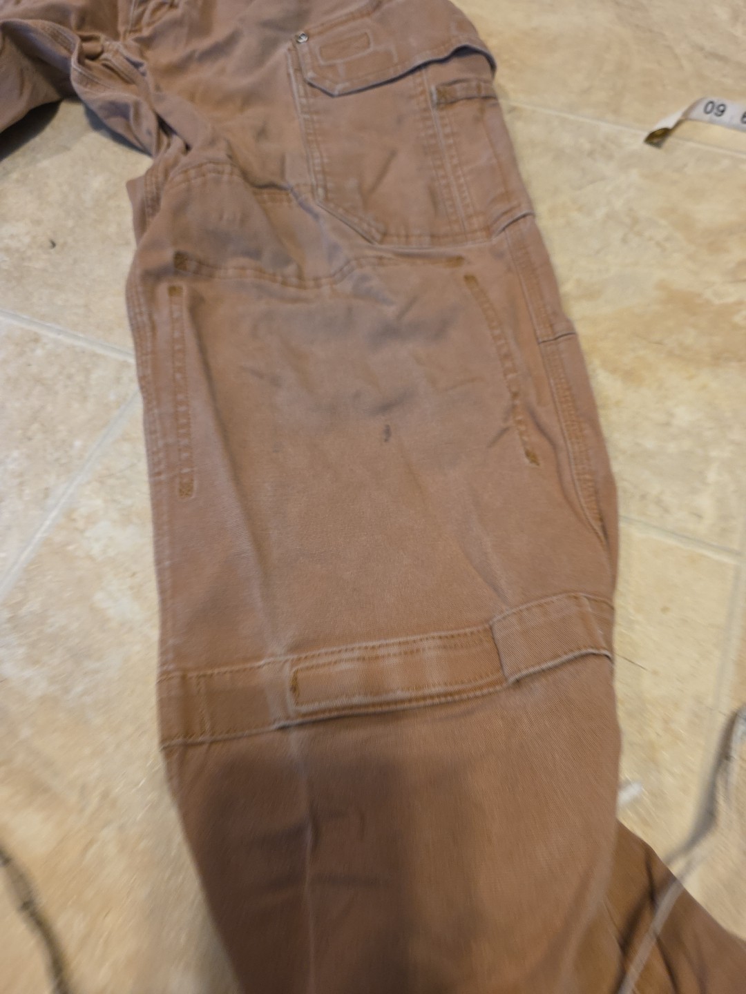 Duluth Flex Fire Hose Mens 32×30 (32×32) Ultimate Cargo Canvas Double knee work