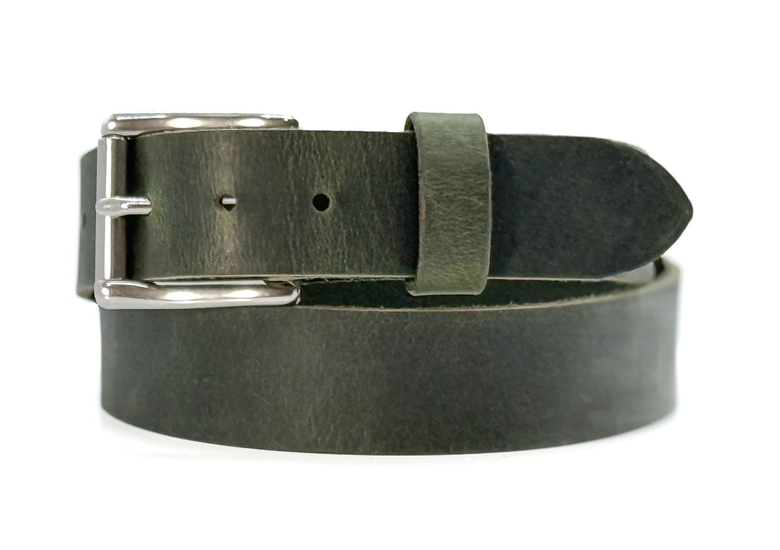 Full Grain Leather Belt 1.5″ Heavy Duty Buffalo Crazy Horse Work Belt USA