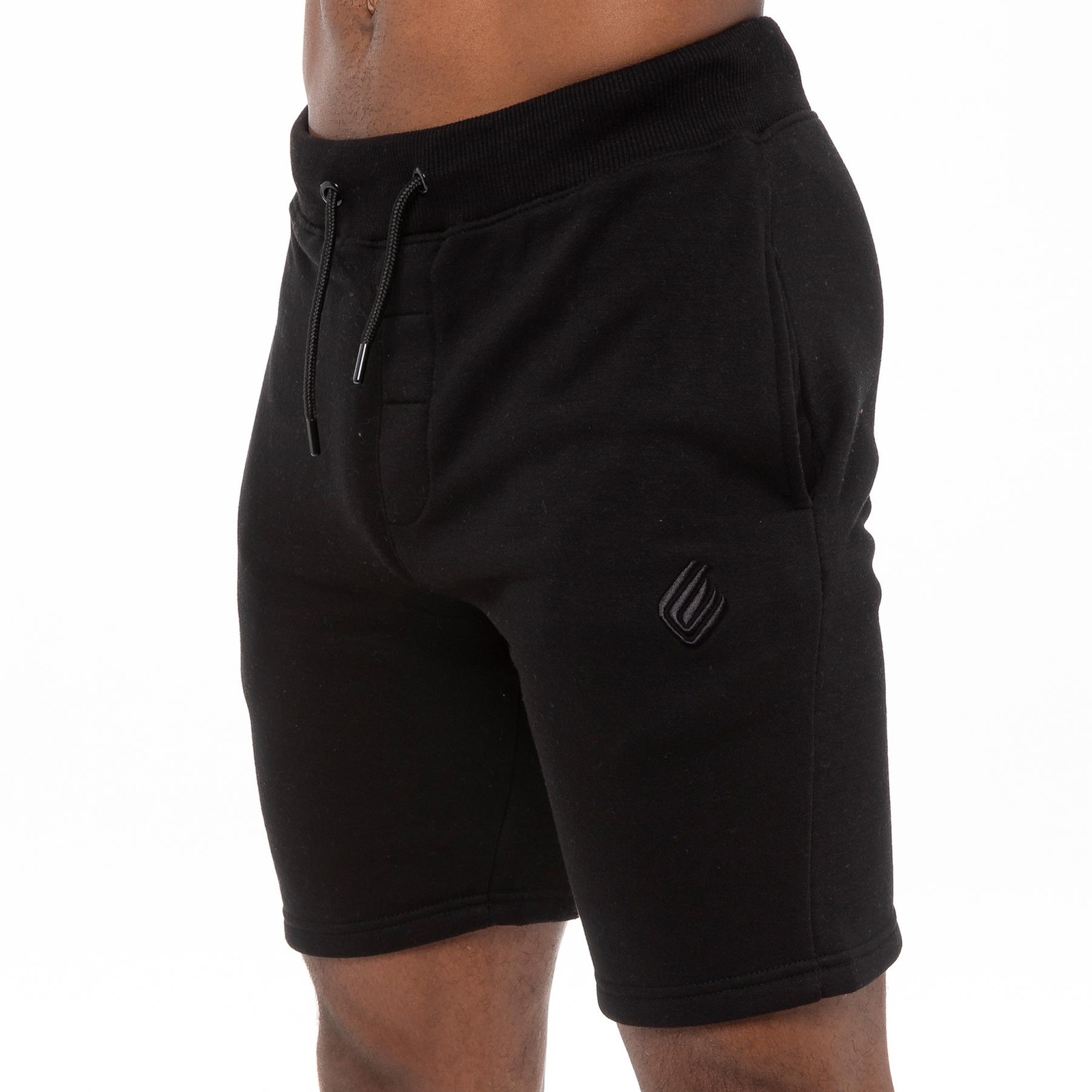 Mens Running Shorts Fleece Jogging Gym Elasticated Waist Sweat Half Pants
