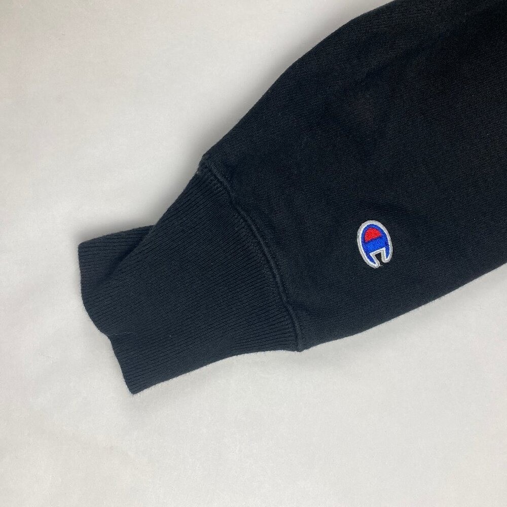 Champion Reverse Weave Crewneck Sweatshirt Men’s Size Large Black