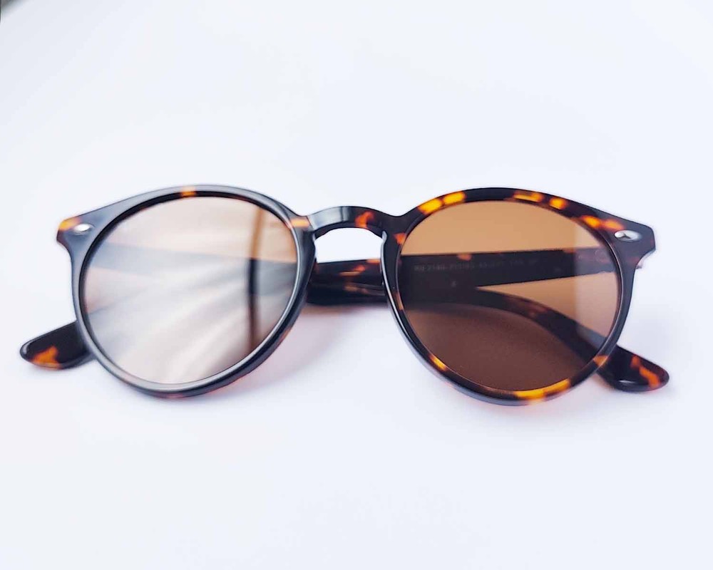 Ray-Ban Sunglasses RB2180 Polished Light Havana Frame Brown Lens 49mm Unisex