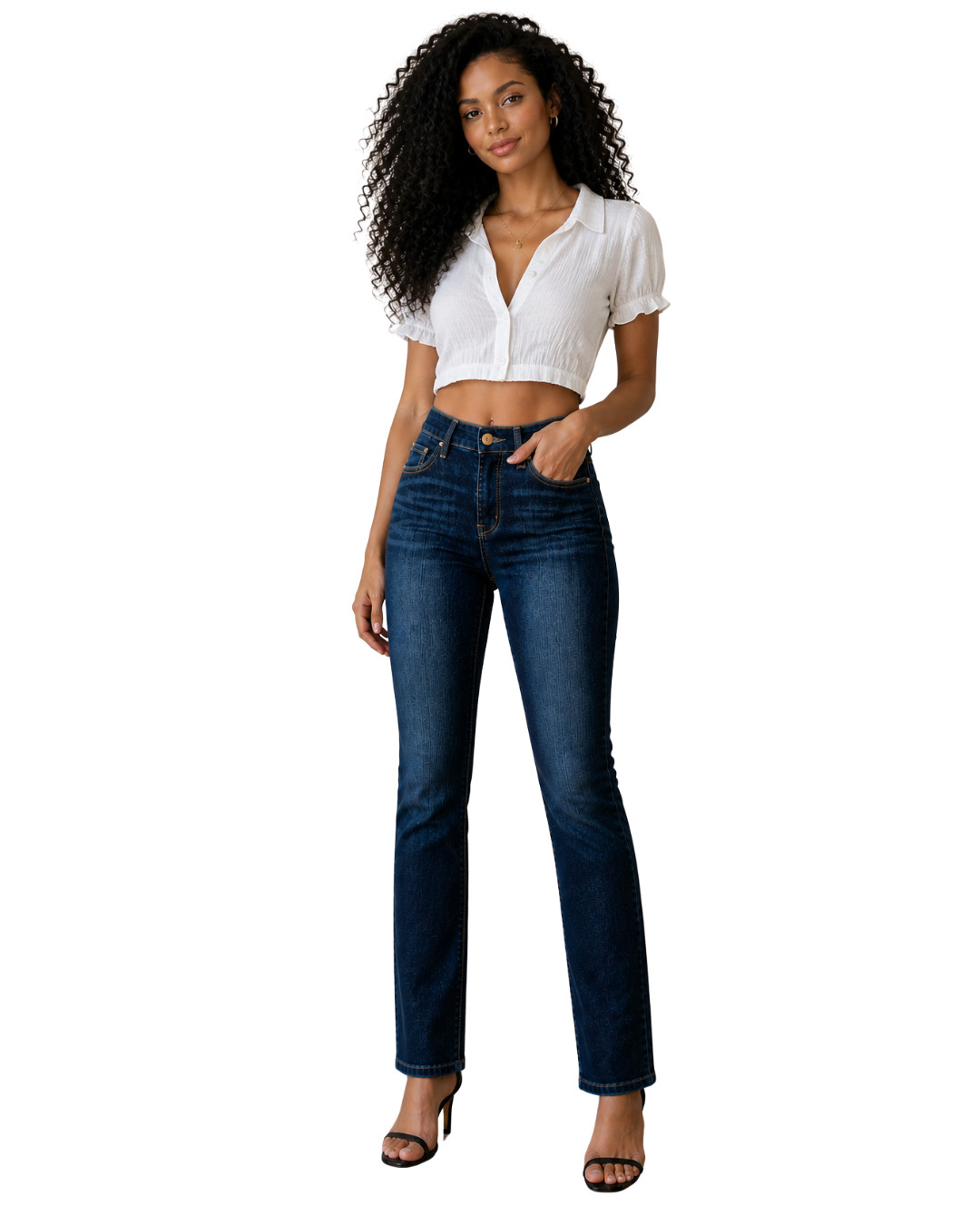 7 For All Mankind Women’s High Waist Ankle Skinny Jeans Dark Wash Size 28 NWOT