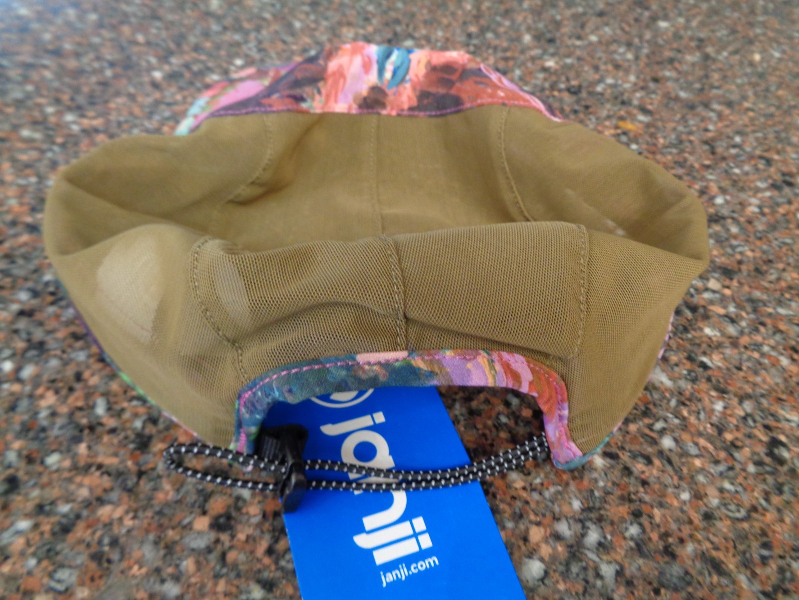 Janji Hatchback Mesh Cap Reverse Bay Limited Artist Design Cooling One Sz NWT