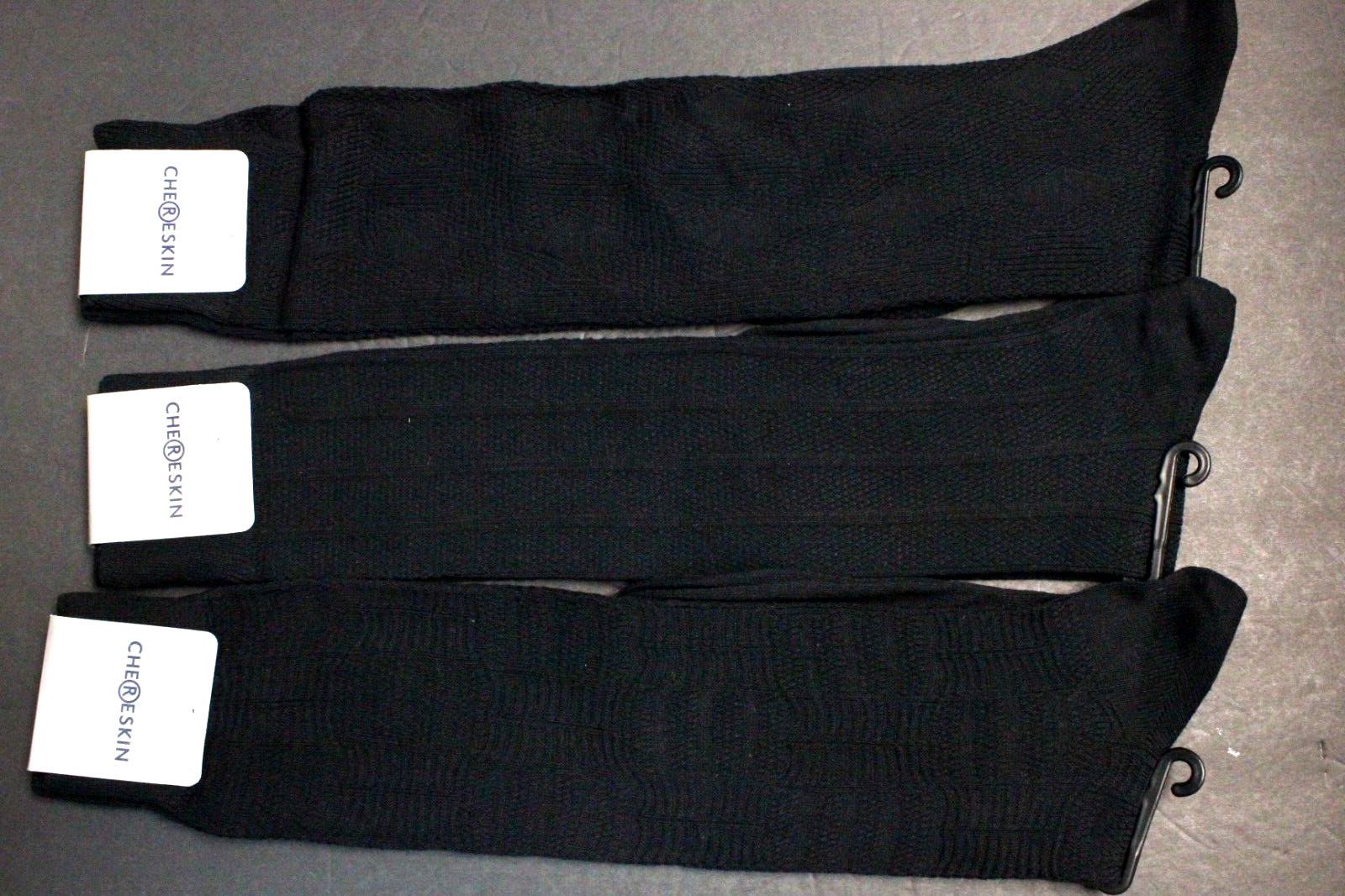 8 pair Men’s 10-13 Over the Calf Dress Work Crew Socks Black tan navy SZ 6-12