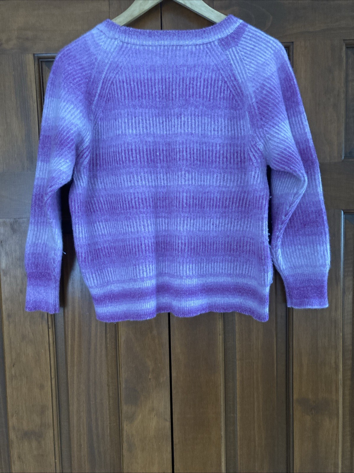 JCrew 100% Cashmere Ribbed Knit Sweater Womens Size Large L