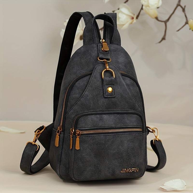 Multifunctional fashionable backpack, double-shoulder bag, daily backpack