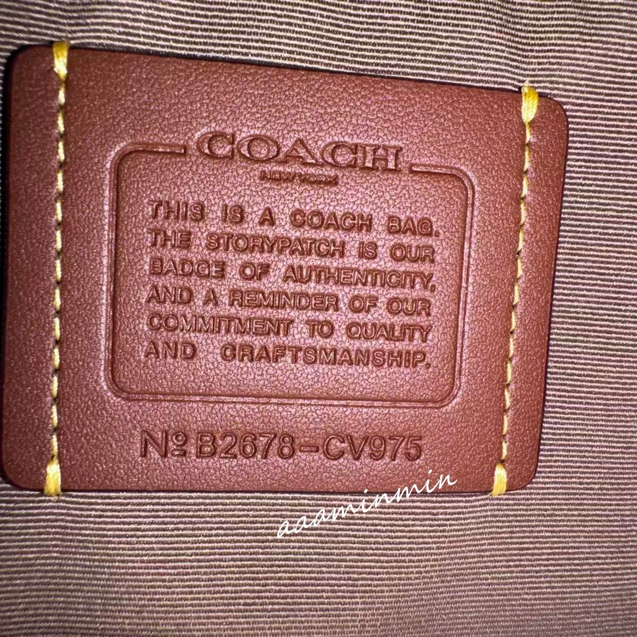 NWT Coach Laurel Shoulder Bag In Signature Canvas CV975 -Gold/Tan/Brown